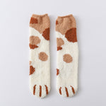 Winter Warm Cat Paw Socks