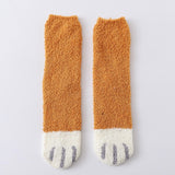 Winter Warm Cat Paw Socks