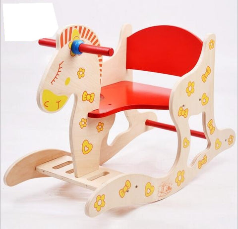 Wooden Rocking Horse